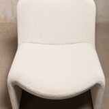 Giancarlo Piretti Alky Lounge Chair in Bouclé wool for Anonima Castelli