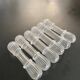 6 Venetian knife holders in blown glass
