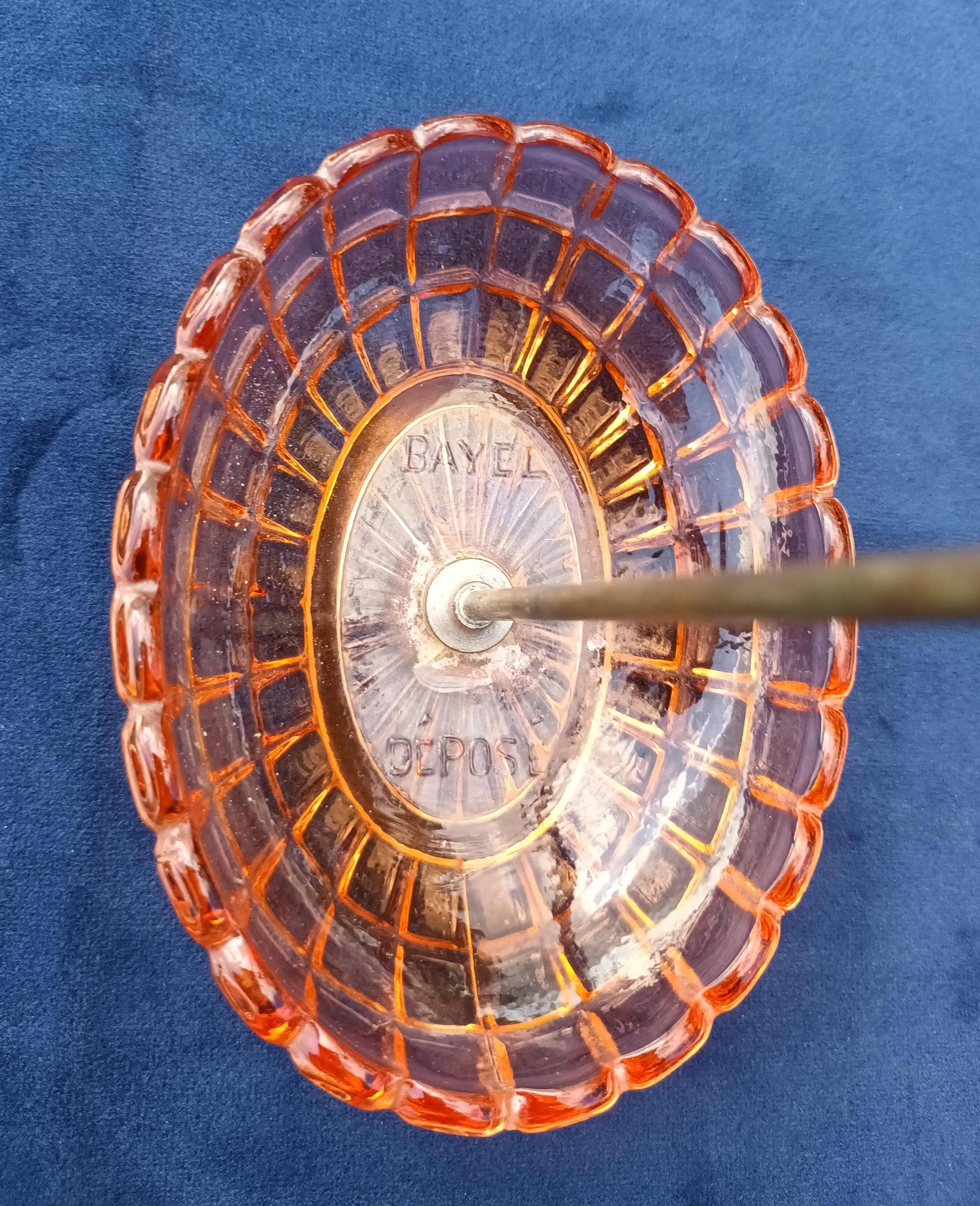 Porte brosse à dent accessoires bayel salle de bain rose ancien années 30 art dé
