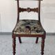 Mahogany dining room set, work in English 19th century