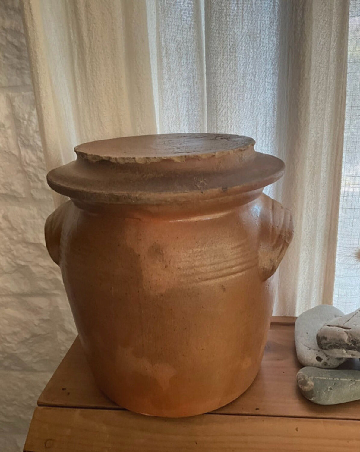 Ancient ceramic salt cellar