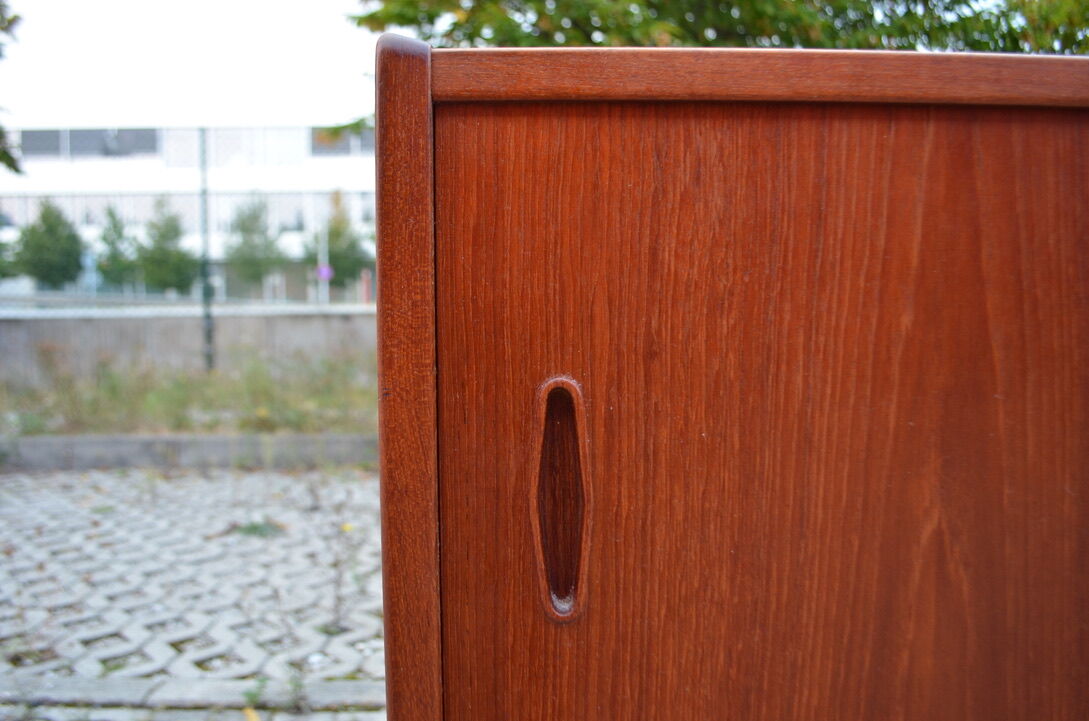 DAnish Modern Teak Model Trio Sideboard by Nils Jonsson for Hugo Troeds, 1960s