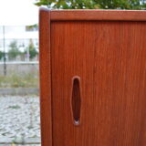 DAnish Modern Teak Model Trio Sideboard by Nils Jonsson for Hugo Troeds, 1960s