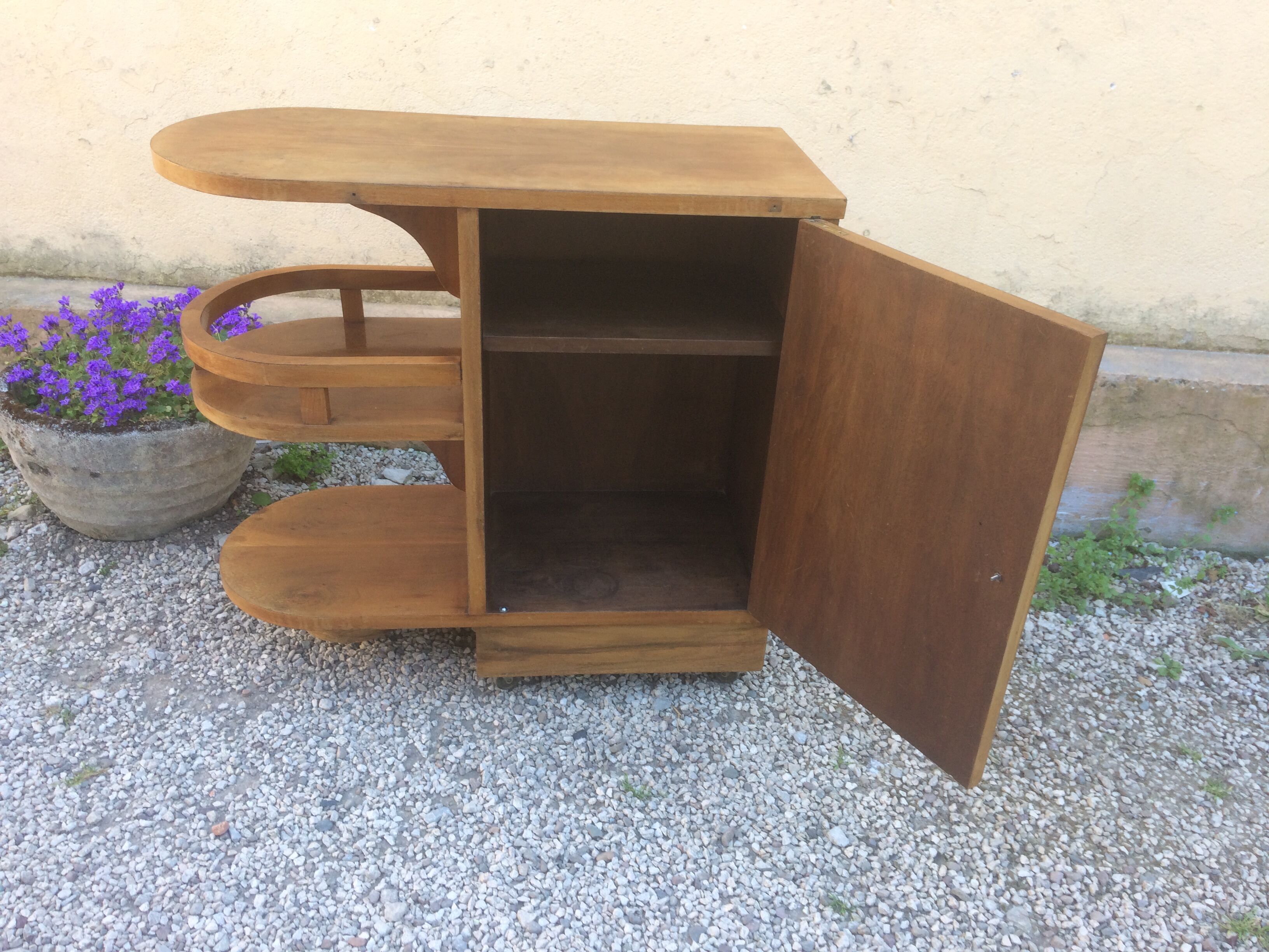 Desserte rolling bar