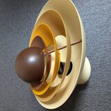 Pair of Ondine wall lights, New Age, 1970 Mazda