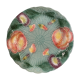 Plat faience slurry Geneviève Lethu - vintage 80s