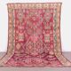 Purple vintage moroccan rug 212 CM X 343 CM