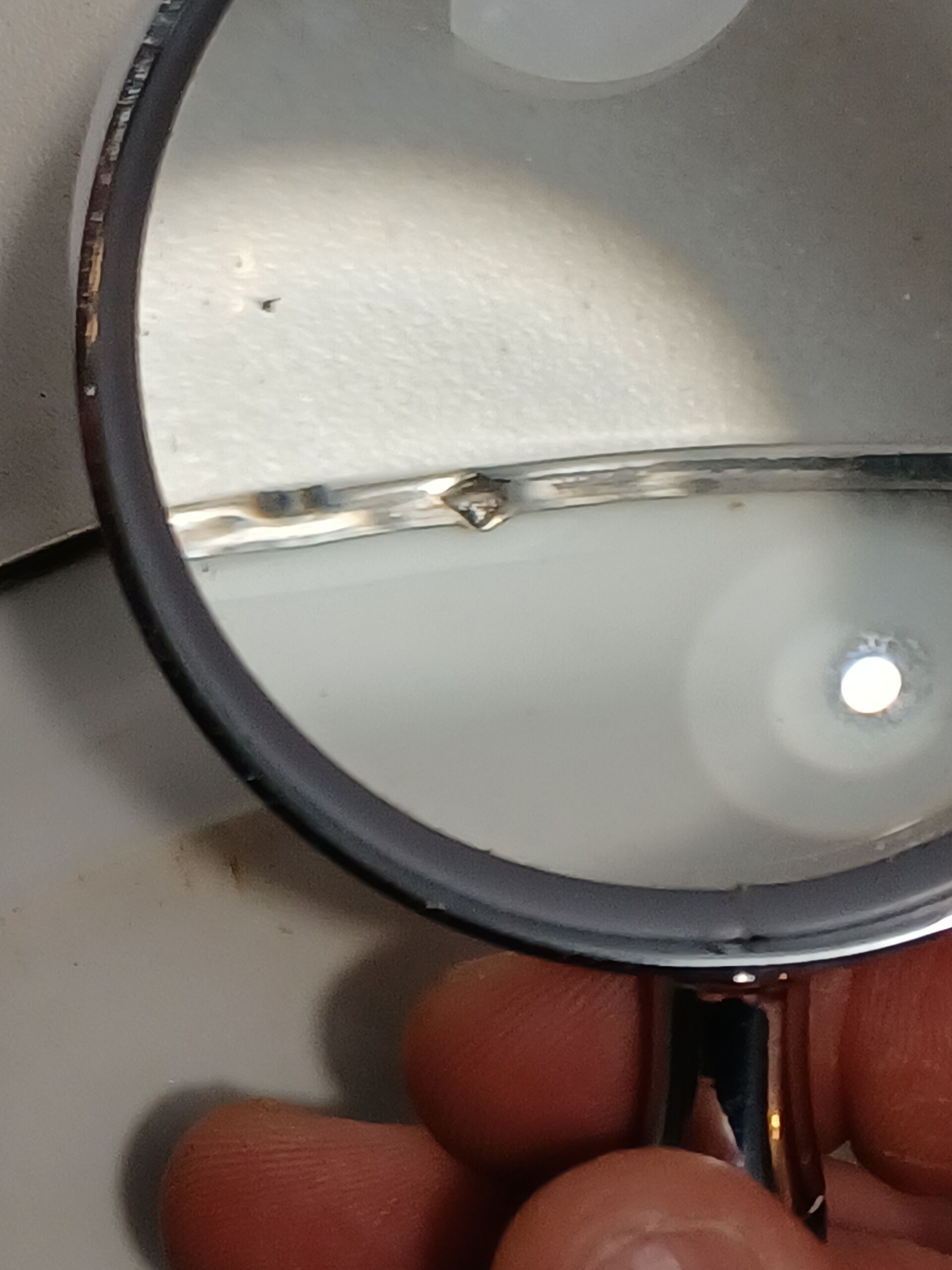 Limoges porcelain dish and solid silver strapping