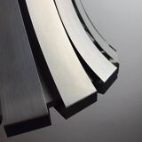 Vintage metal pendant attributed to Elio Martinelli for Martinelli Luce, Italy, 1960s.