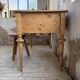 Blonde walnut desk and pine top 1900