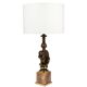 Maison Charles. Bronze patinated horse bust lamp. 1970s.
