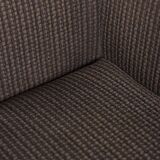 "Cubica" metal and fabric swivel armchair designed by Verzelloni