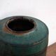 Large antique turquoise green vase (circa 1820) #37
