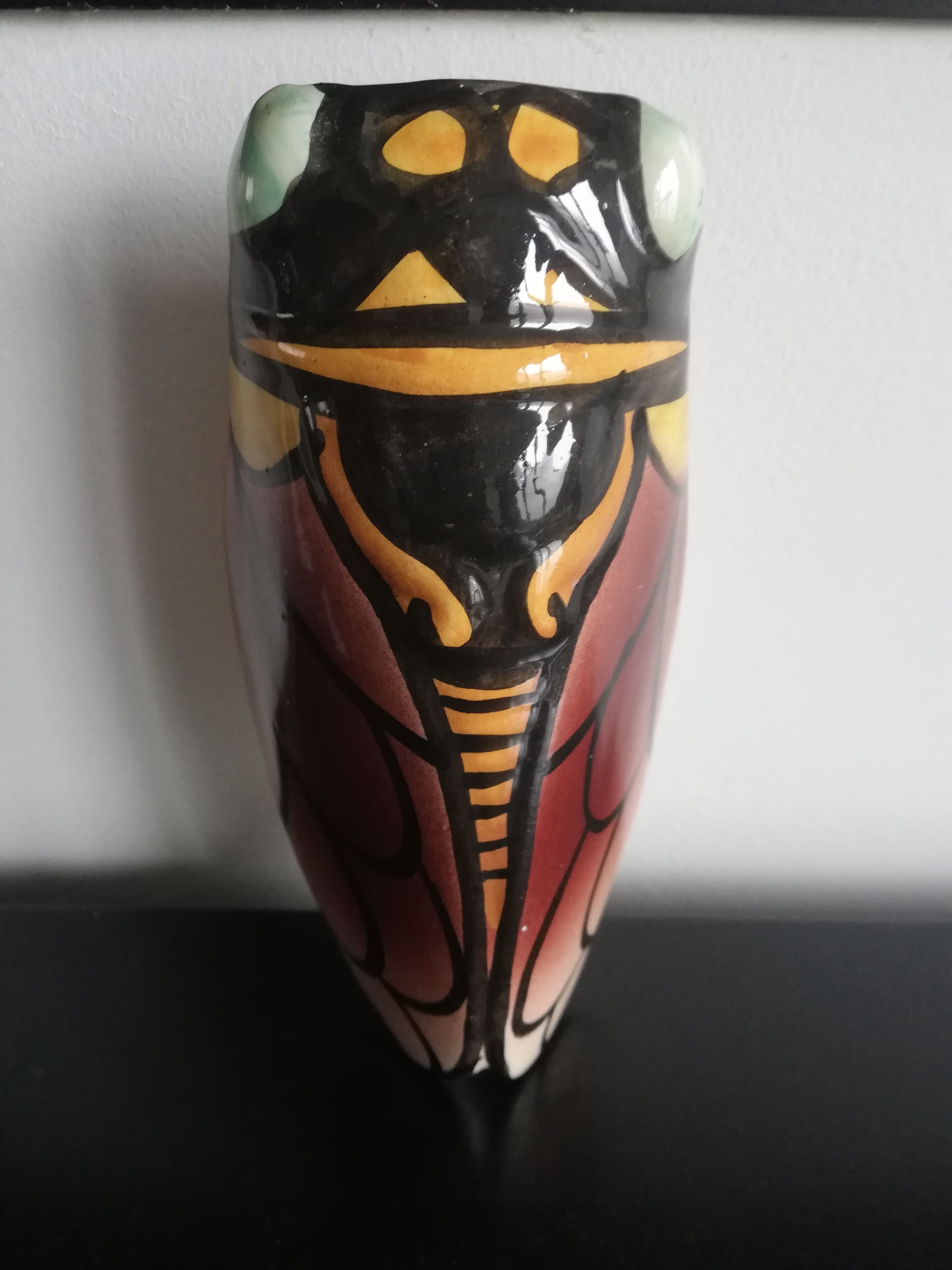 Bouquetiere Cigale Jean Massier Vallauris