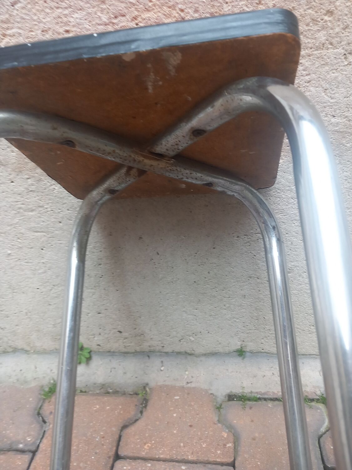 Vintage formica stool