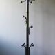 Parrot coat rack in chrome metal, 1970.