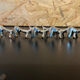 12 doors covered vintage metal knife