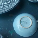 vintage ceramic couppelles and dish , Pornic
