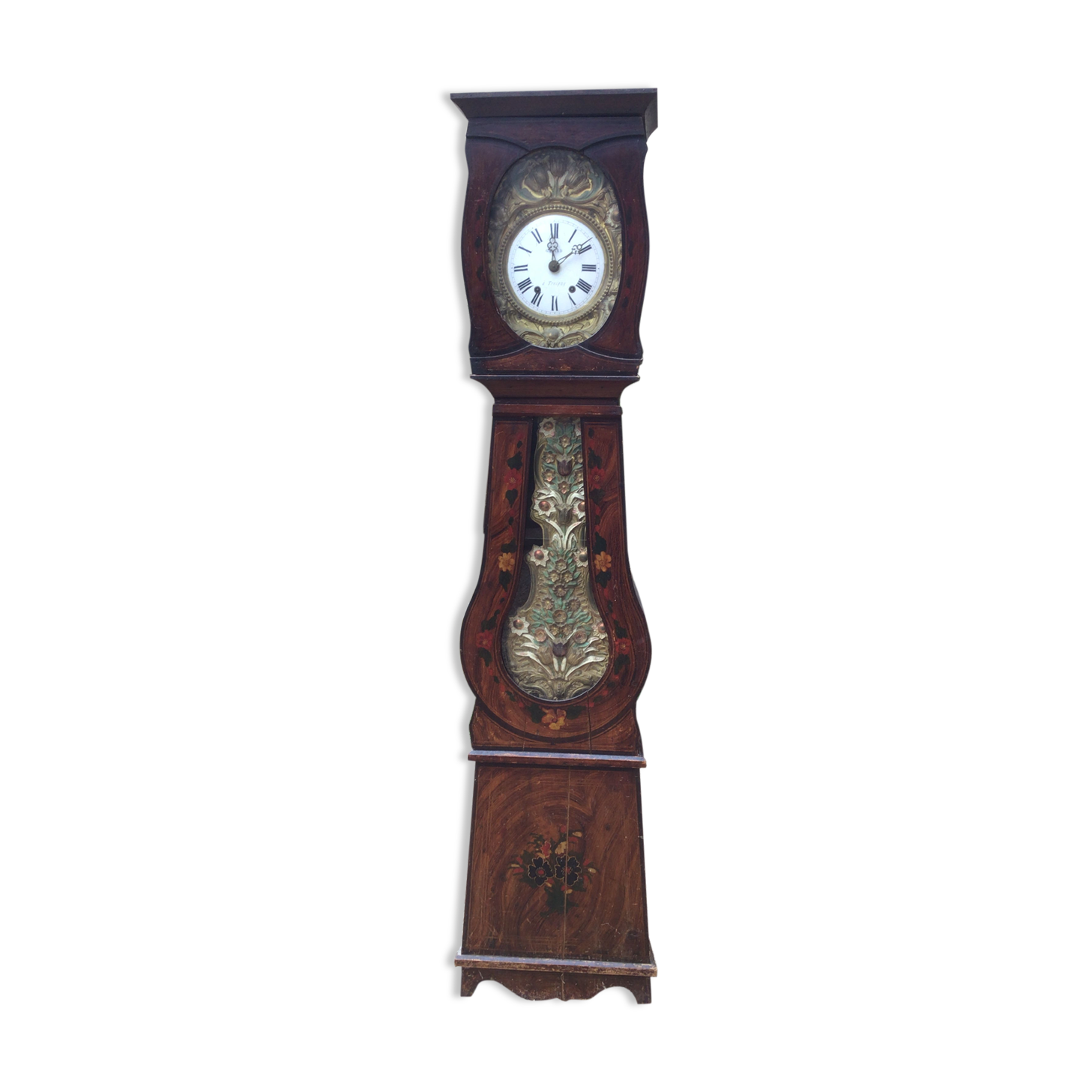 Parquet clock - comtoise Late nineteenth early twentieth