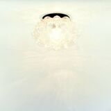 Large Mid-Century Bubble Glass Ceiling Light by H.Tynell for Limburg, 1970s