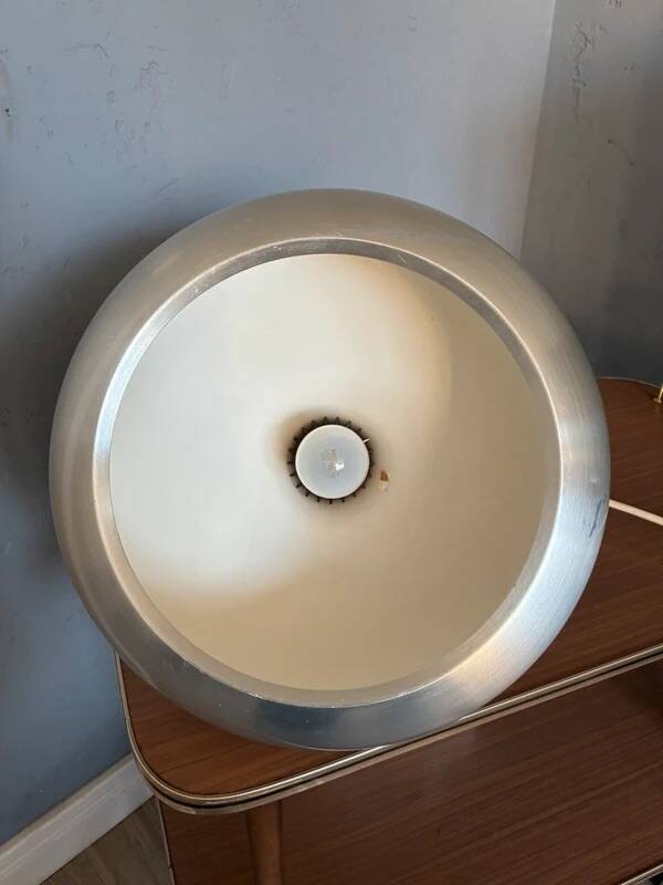 Vintage Fog & Mørup Pendant Lamp by Jo Hammerborg Denmark 1960s Aluminum