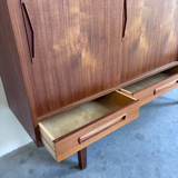 Vintage Danish highboard teak