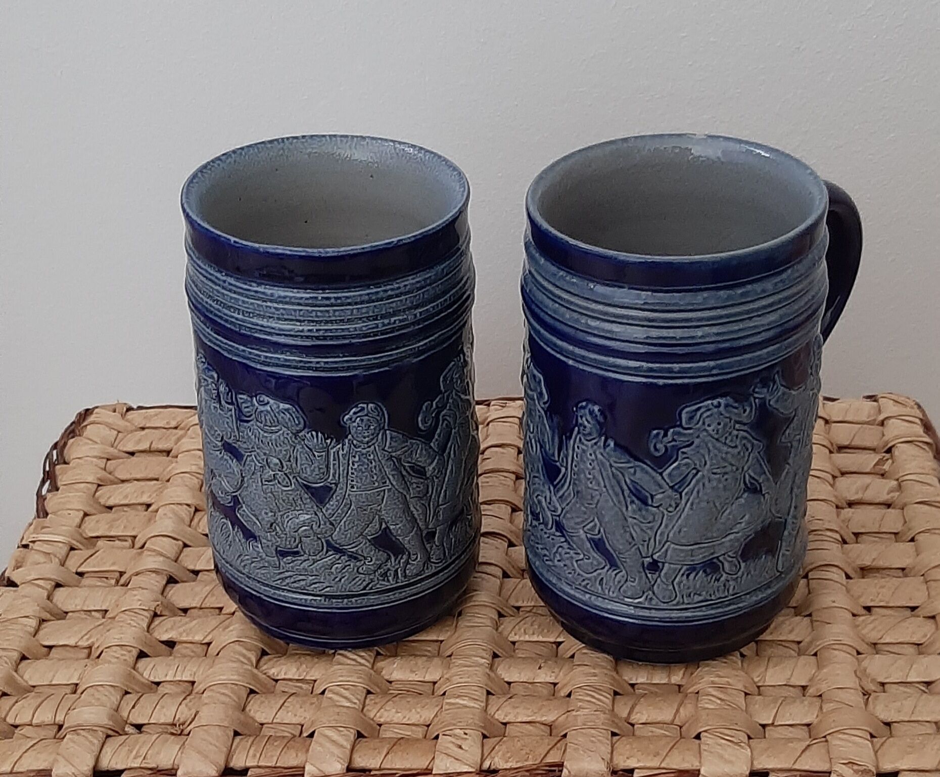 Alsatian beer mugs