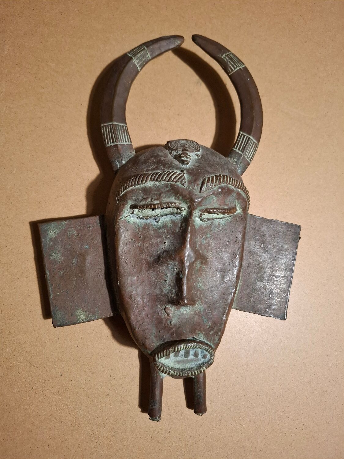 Senoufo tribal mask Ivory Coast