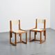 André Sornay : paire de chaises, France vers 1960