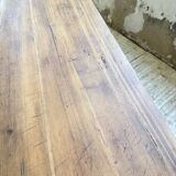 50s pine and oak farmhouse table 2.5m
