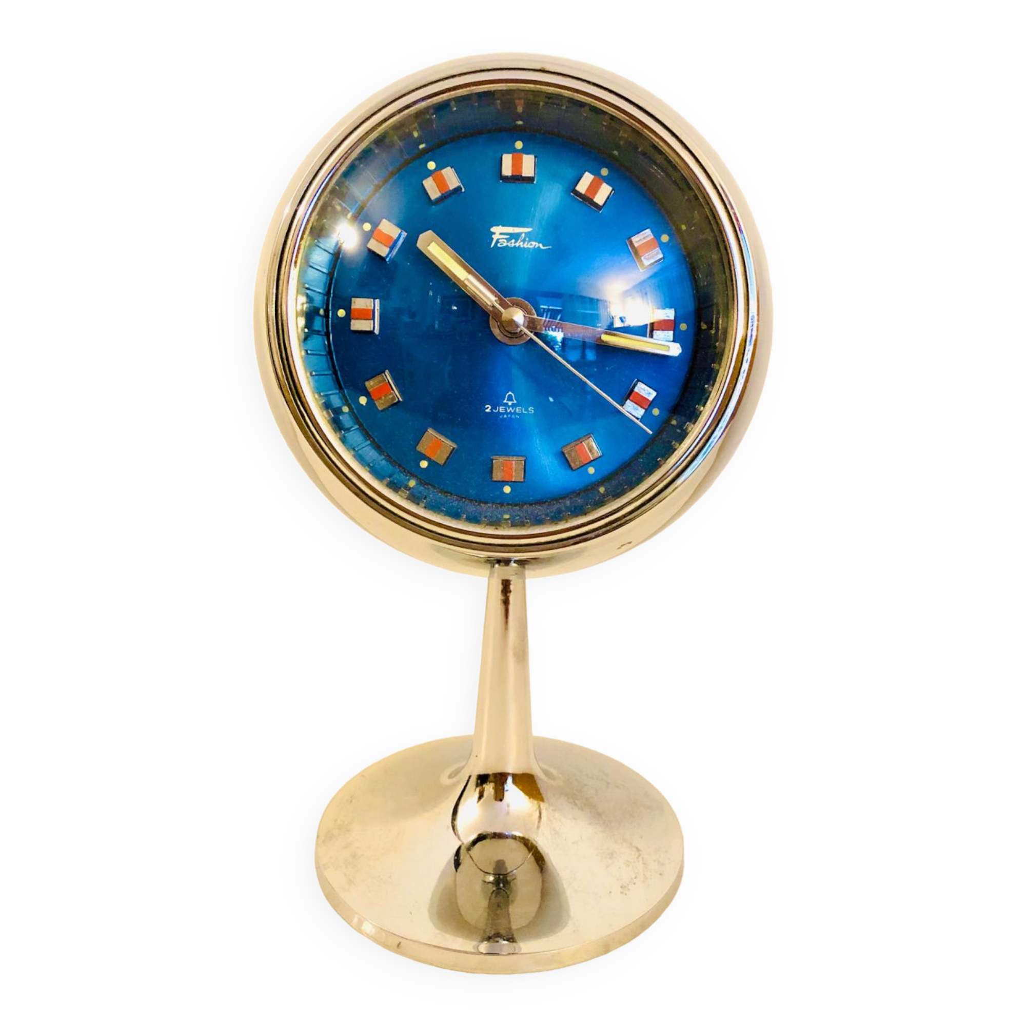 Tulip alarm clock Space age Japan design 70