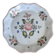 Large round earthenware plate Jodra de Martres Tolosane