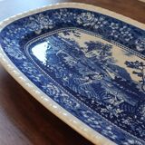 Large rectangular Villeroy & Boch "Rusticana" platter - Blue