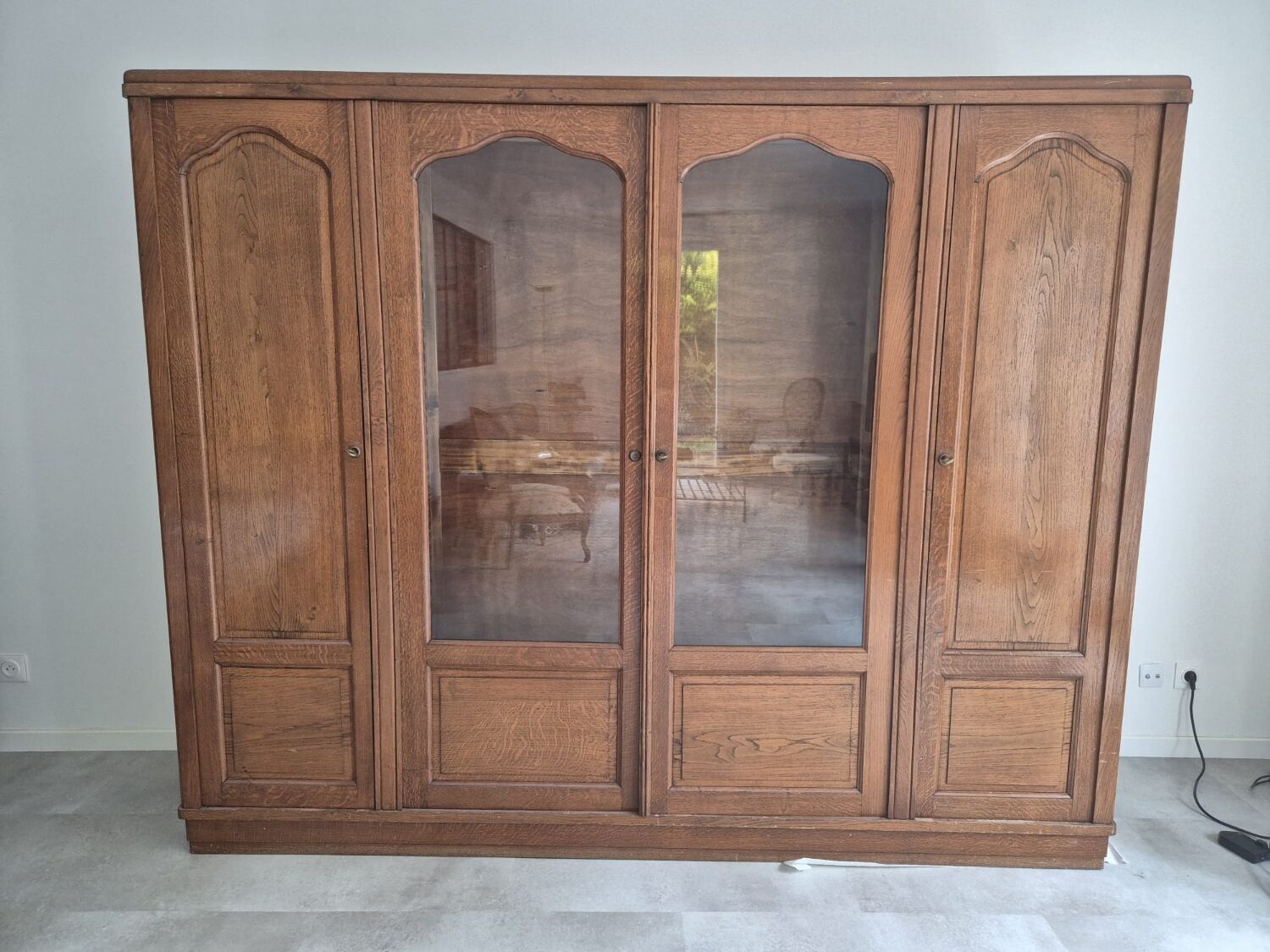 Meuble vitrine bibliothèque