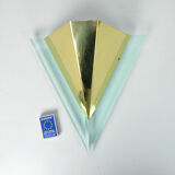 1980s modernist wall lamp Alaska Lux Lighting House Inc., Germany