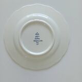 Assiette ancienne hollandaise, décor moulin bleu, delft vp 220, vintage, assiette décorative de collection, assiette de dessert, pays-bas