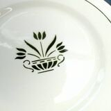 12 Terre de Fer Marmoz dessert plates