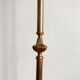 Lampadaire métal doré style Louis XV