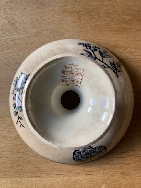 Compotier Terre de Fer model Marguerite