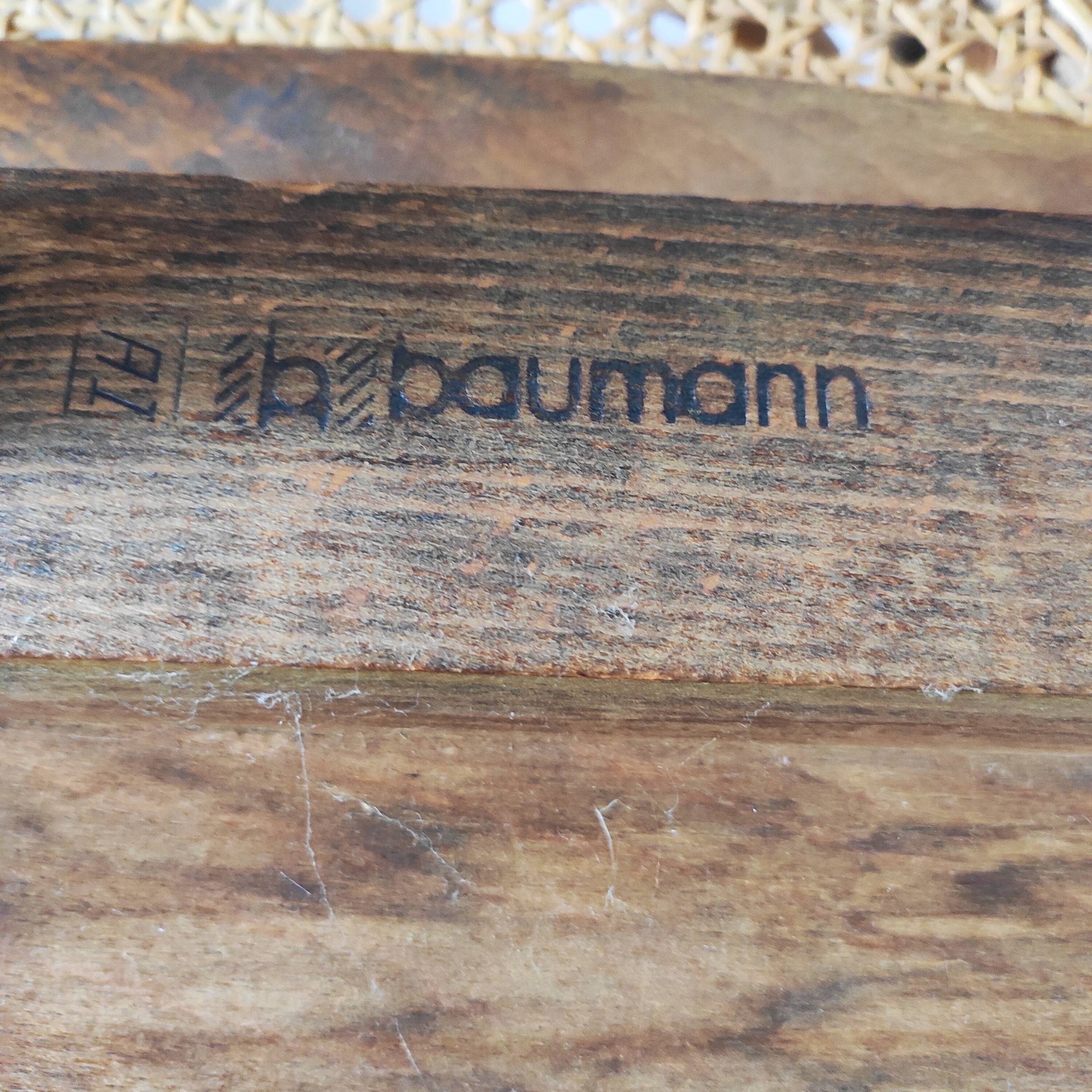 Set of 4 mismatched bistro chairs