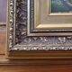 Vintage canvas painting