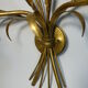 Wall lamp in gilded metal sheaf of wheat 1970s