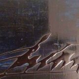 Tableau huile sur bois