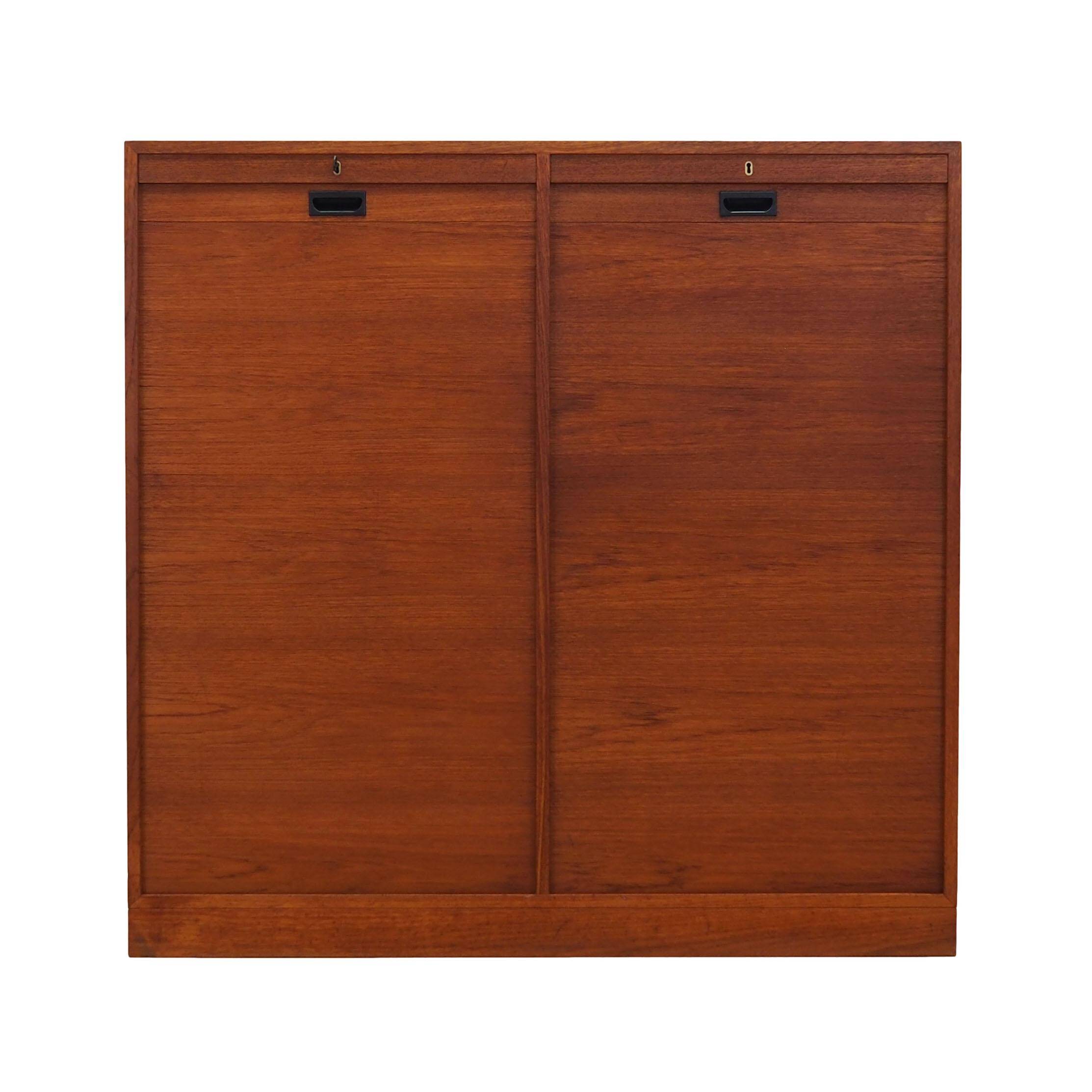 Teak chest of drawers, Danish design, 1960s, manufacturer: BS Møbelfabrik
