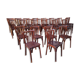 Lot de chaises Baumann N°12