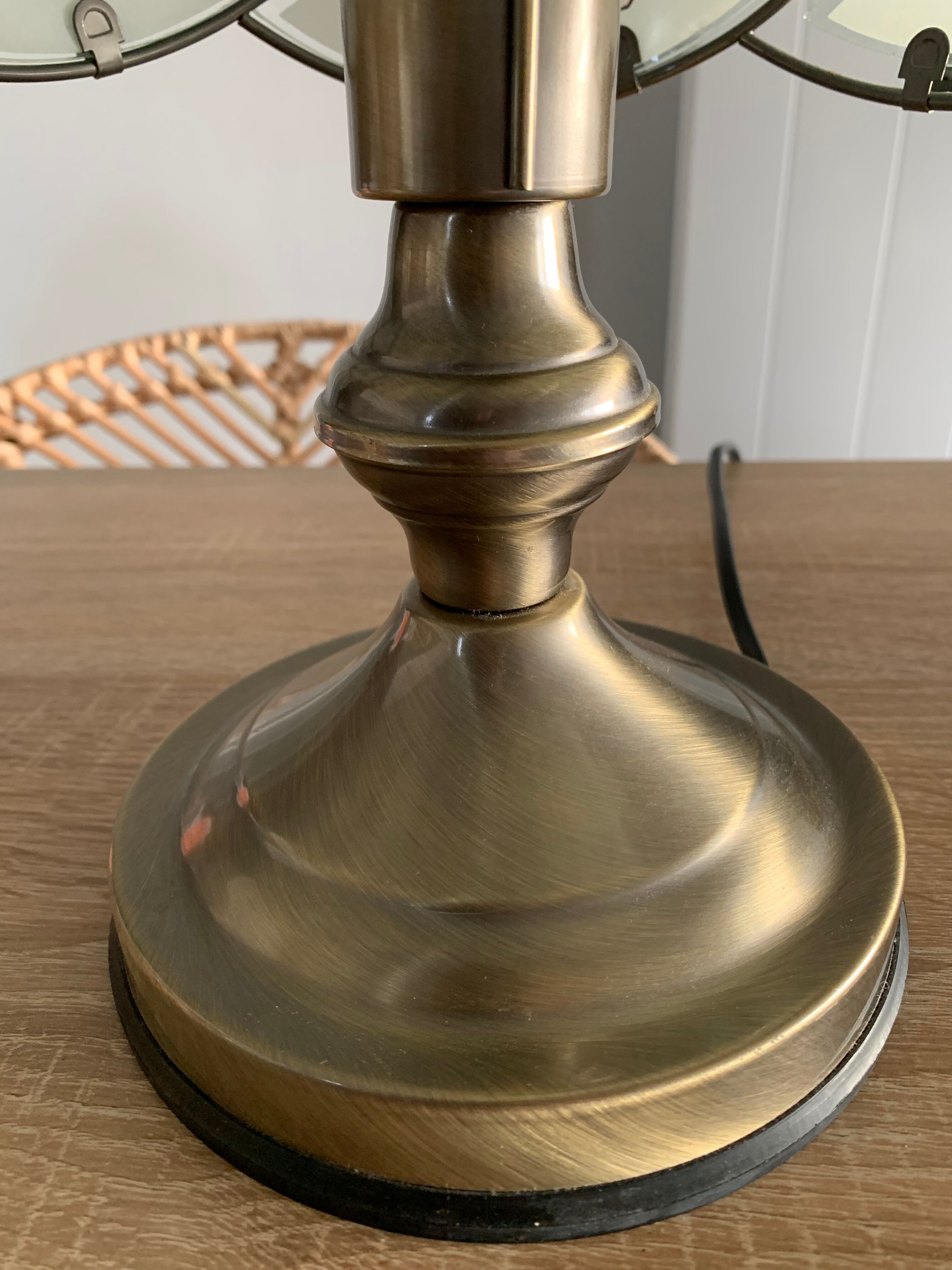Vintage lamp geprufte sicherheit