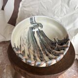 Painted terracotta bowl