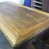 Walnut table draper XIX century