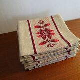 6 linen napkins 52 x 47
