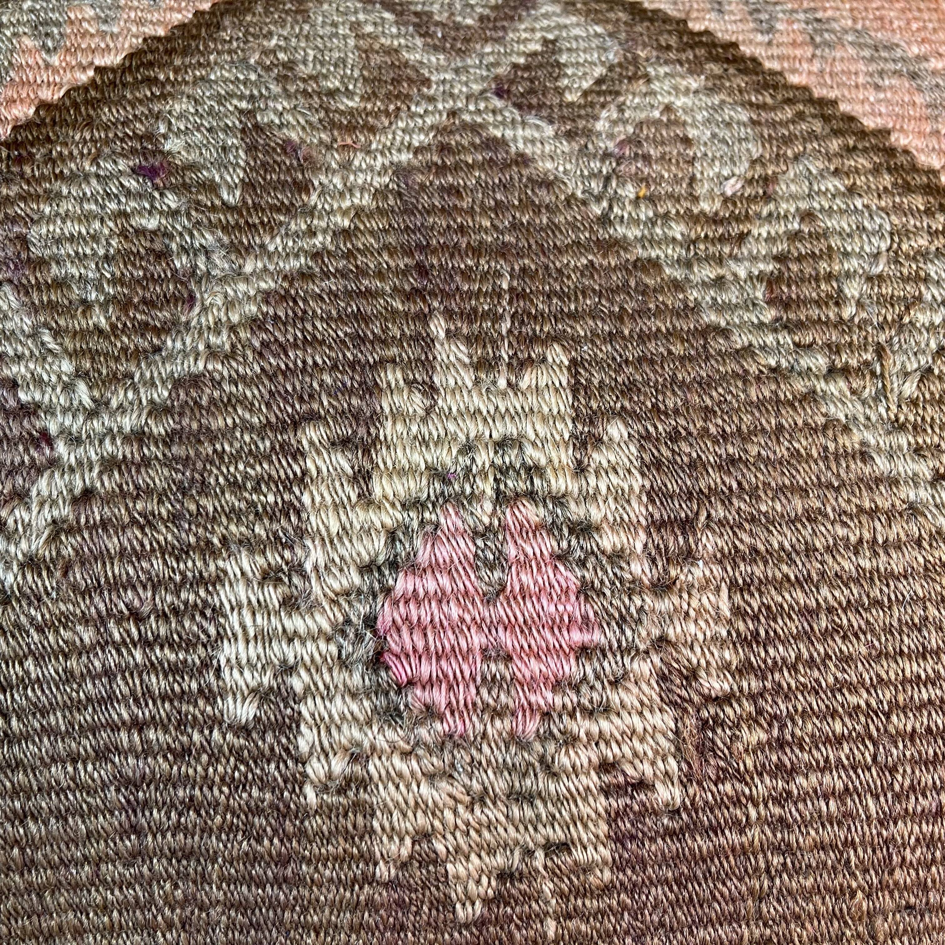 Vintage turkish handmade cushion cover , 30 x 50 cm